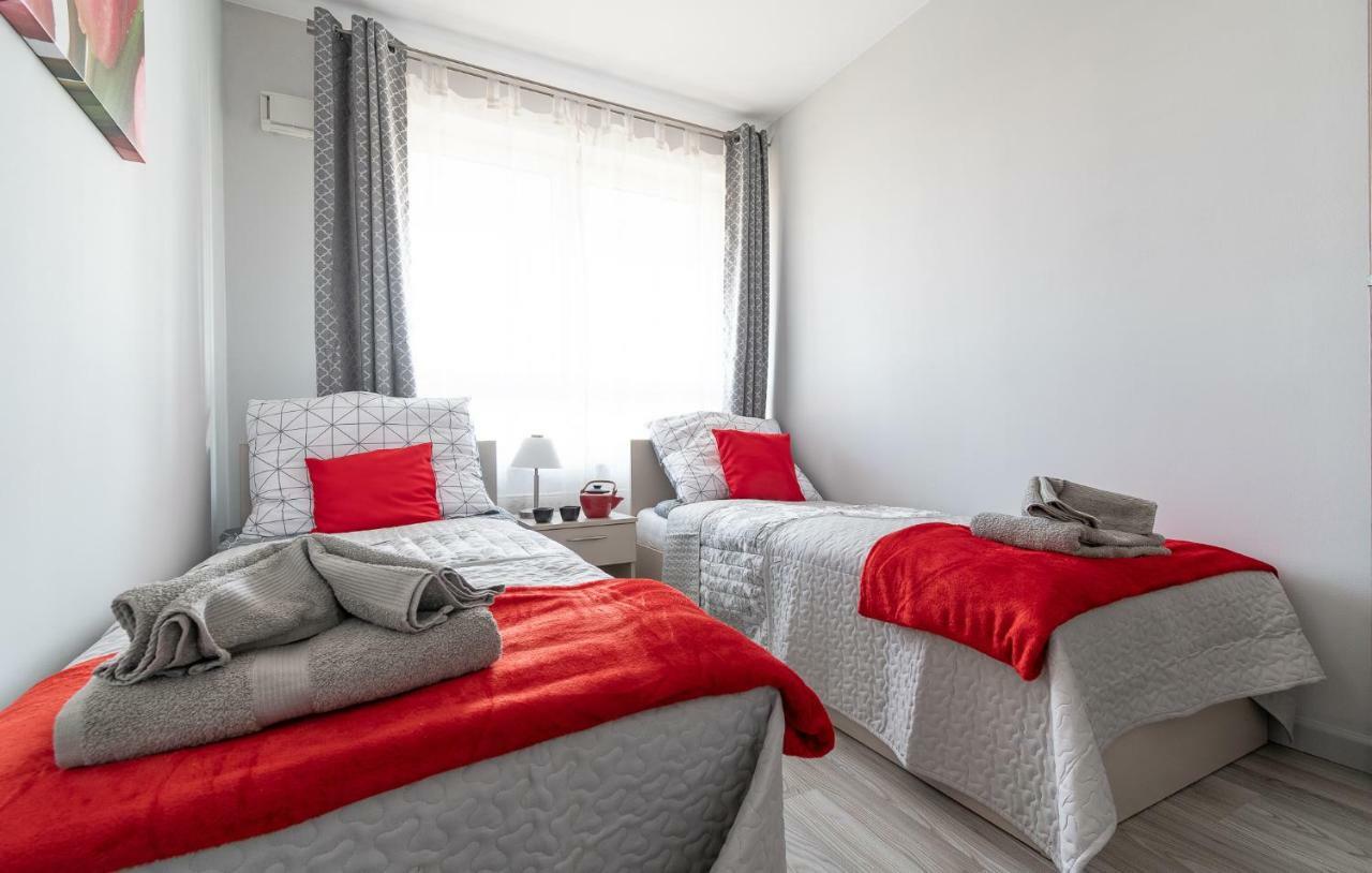 Apartament Metropolia Typu Deluxe, Free Wifi, Fv Warschau Buitenkant foto